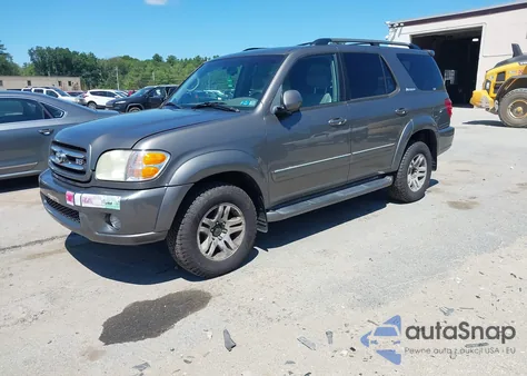 2004 Toyota Sequoia Limited V8 from USA, damaged, VIN 5TDBT48A34S219834